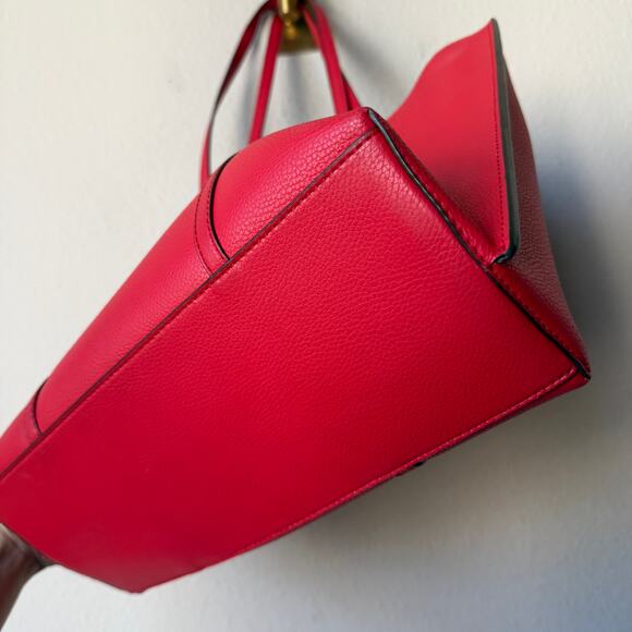 Tory Burch Perry Triple-Compartment Tote in Brilliant Red - Picture 6 of 9